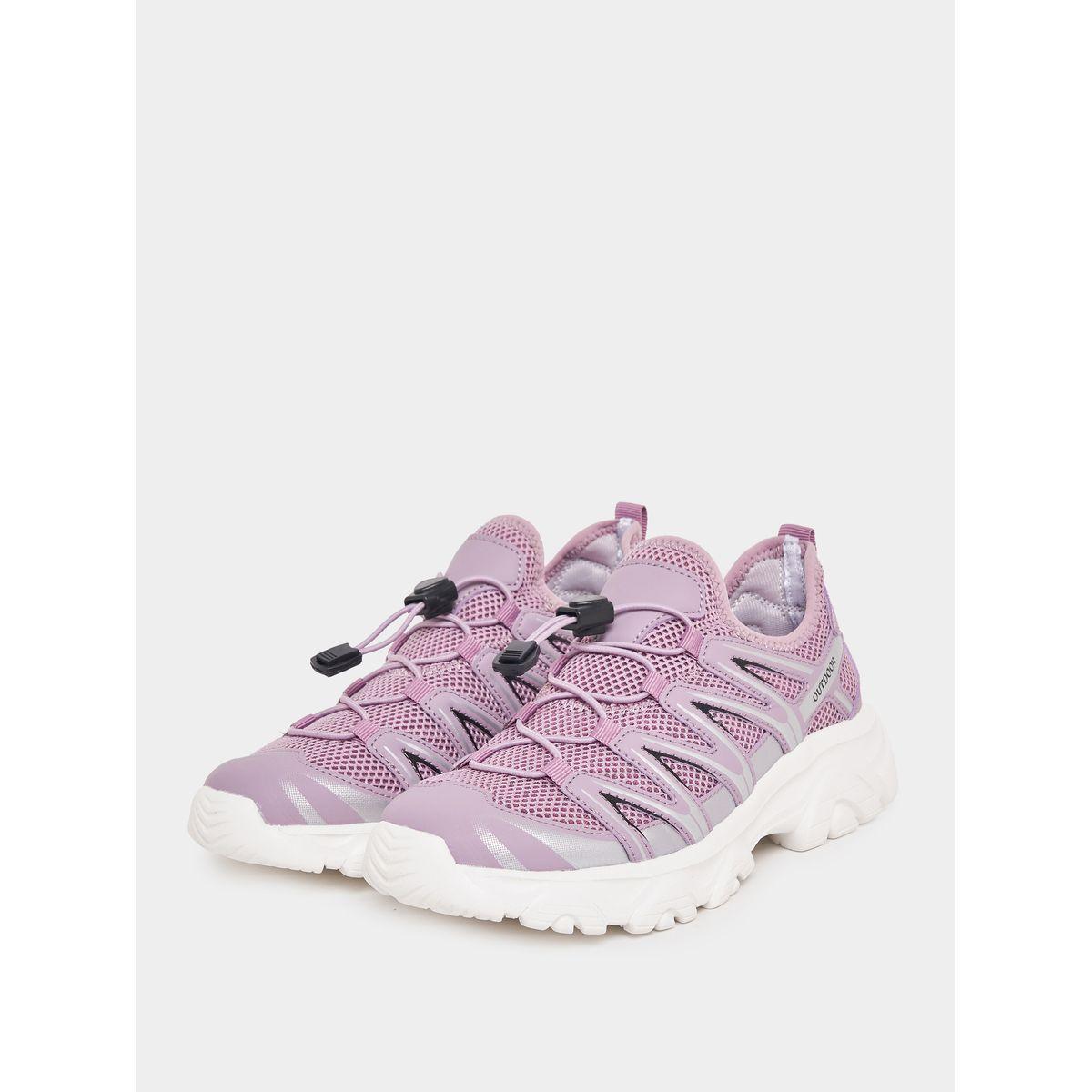 Styli Textured Casual Lace-Up Sneakers-women-shoes-sneakers-image-2
