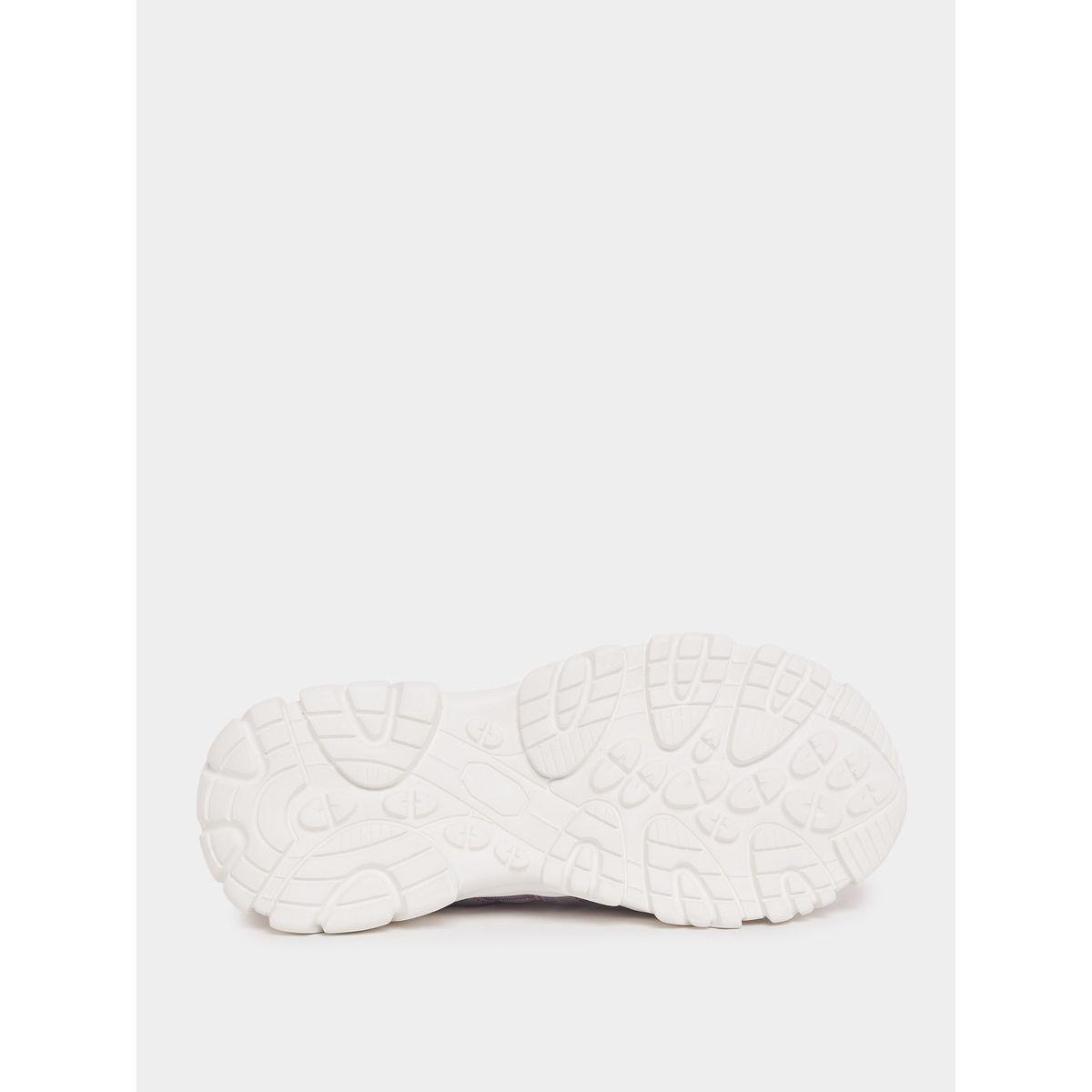 Styli Textured Casual Lace-Up Sneakers-women-shoes-sneakers-image-6