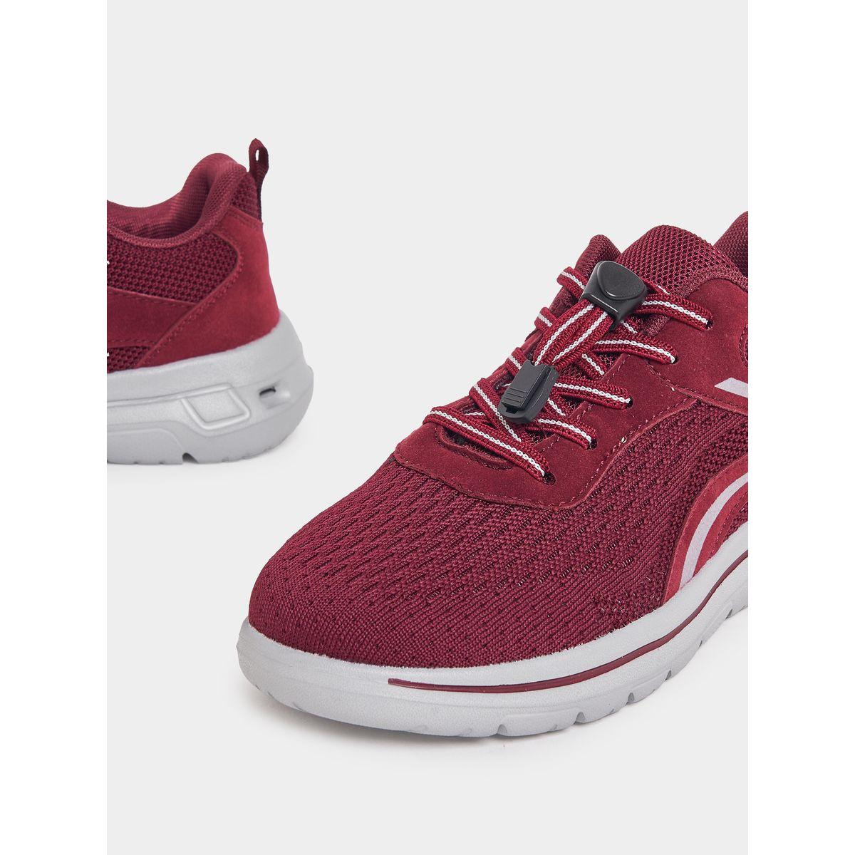 Styli Textured Casual Lace-Up Sneakers-women-shoes-sneakers-image-3