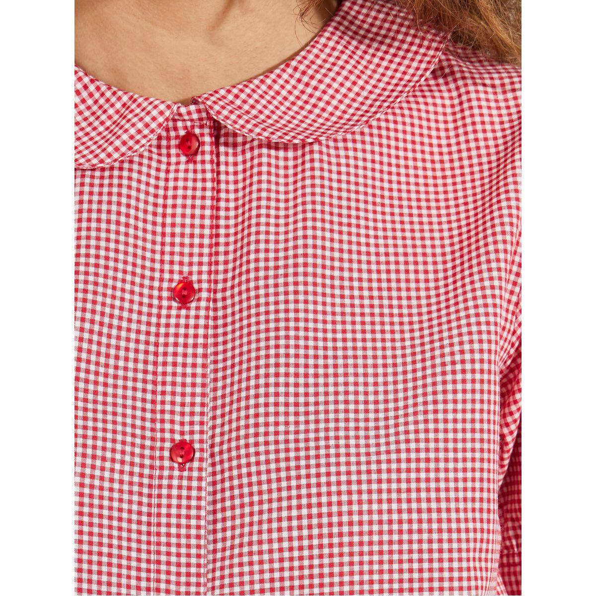 بلوزة بقصة مريحة وأكمام منفوخة-women-clothing-shirtsandblouses-shirts-image-4