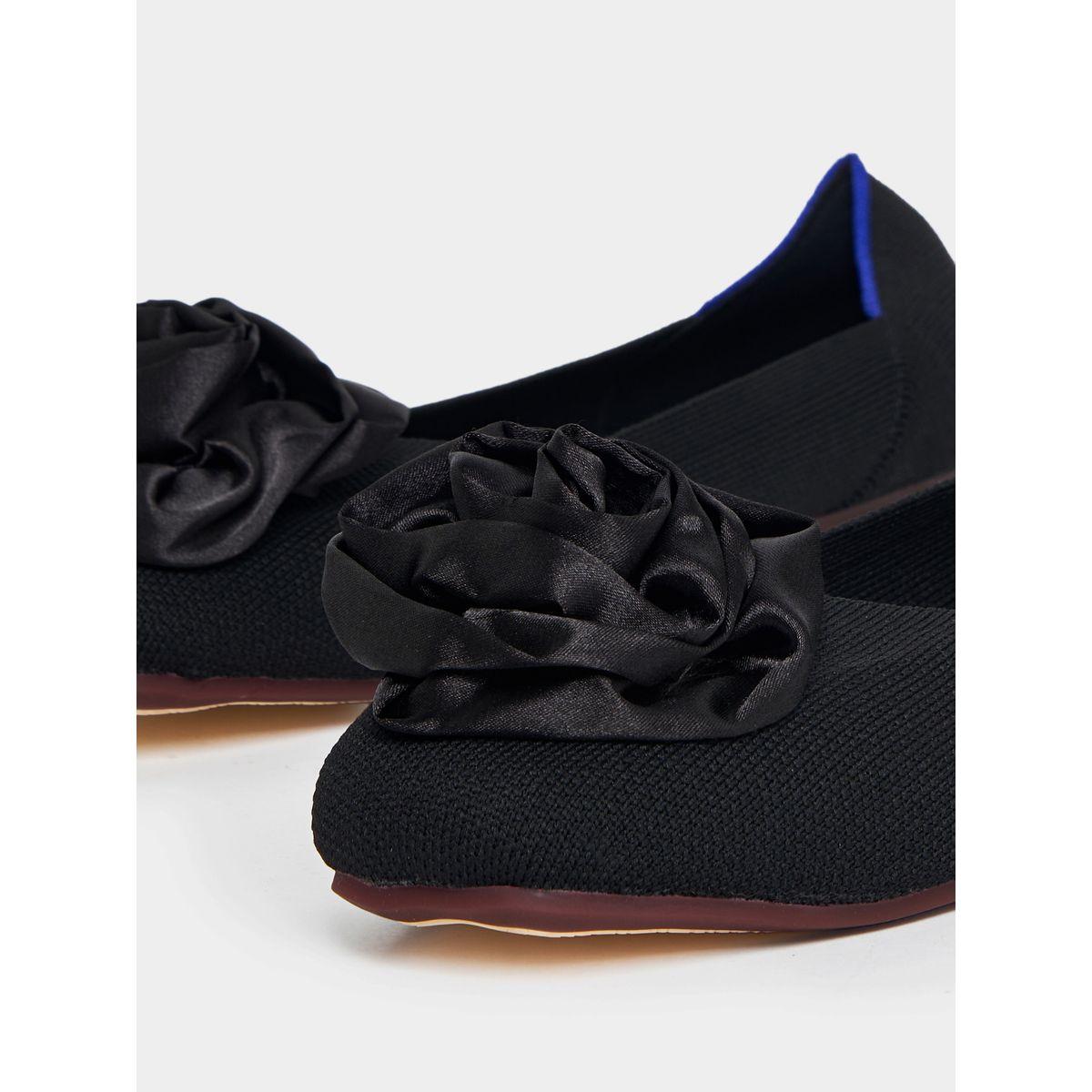 Styli Flower Design Ballerina Shoes-women-shoes-loafersandmoccasins-image-5