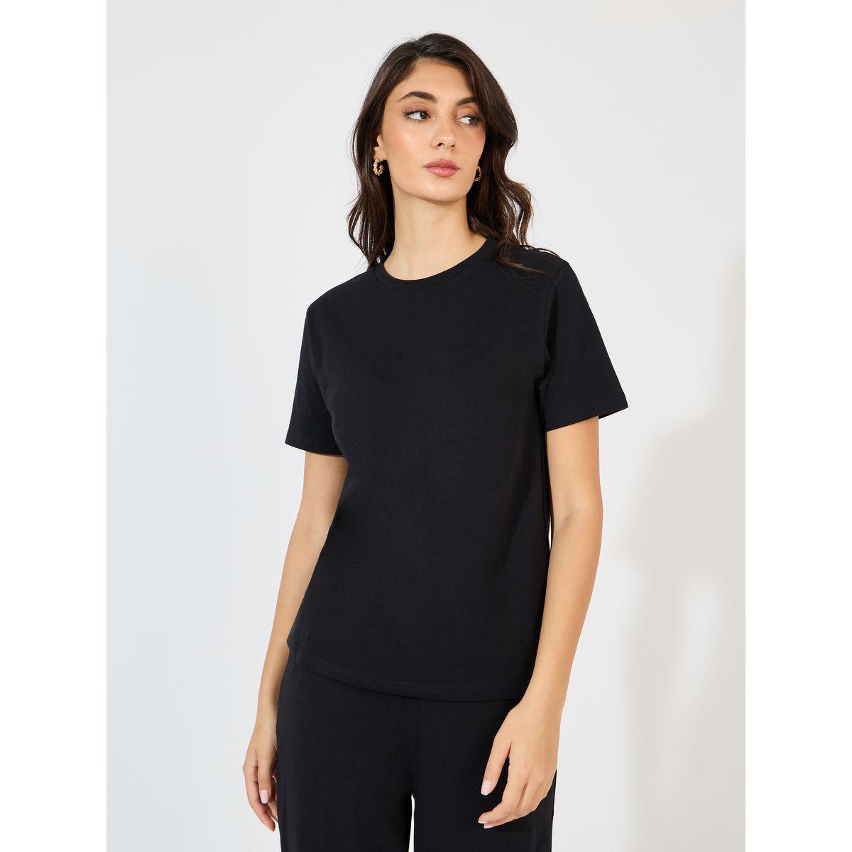 طقم منسق من جوغر مع تيشيرت بأكمام قصيرة-women-clothing-coordsets-image-2