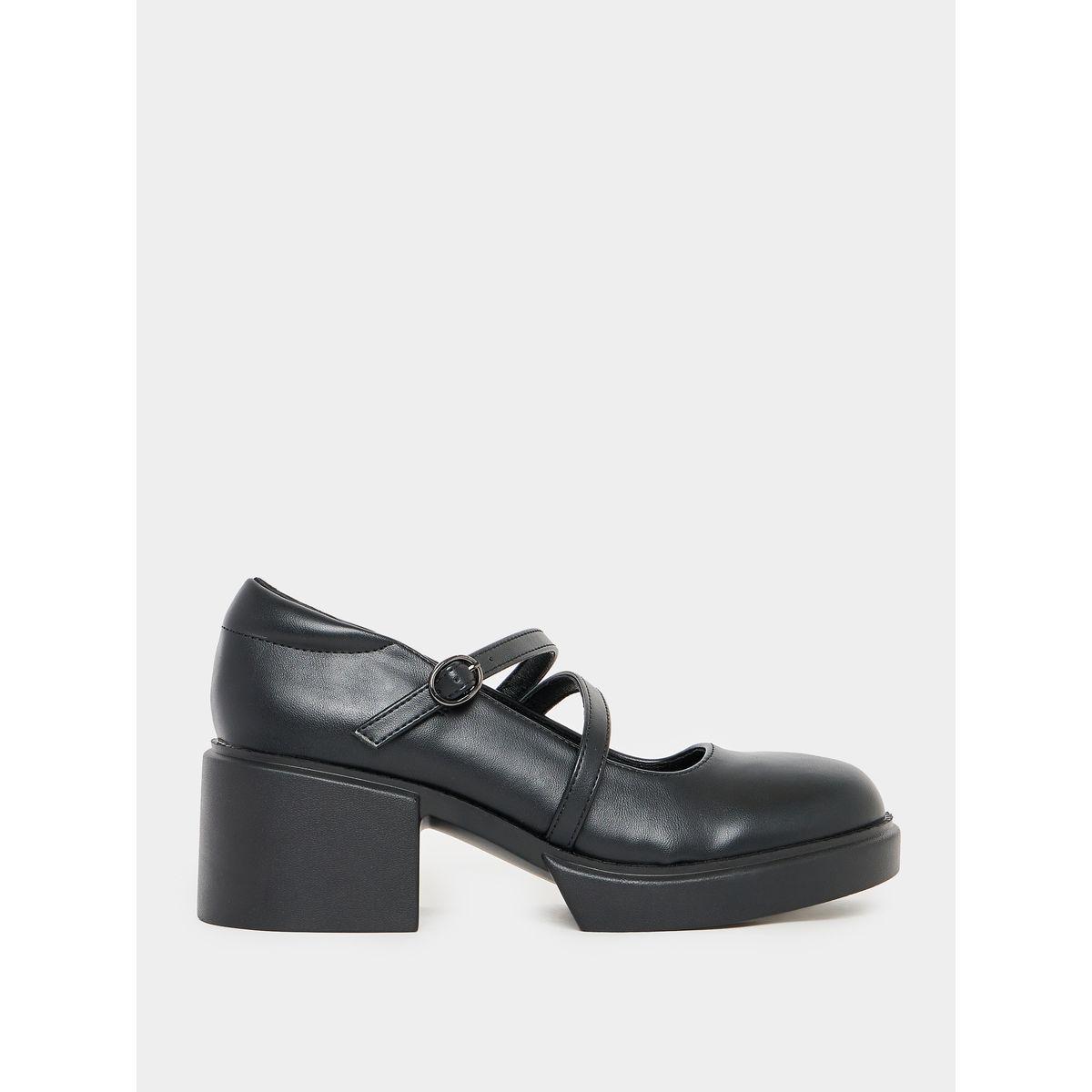 Styli Platform Mary Jane Shoes with Buckle Closure-women-shoes-loafersandmoccasins-image-1