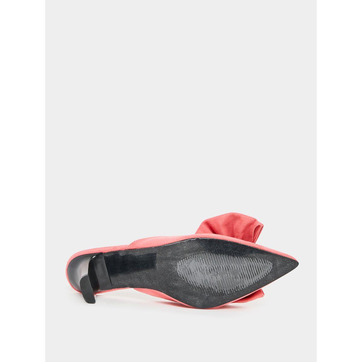 حذاء بمقدمة مدببة ومزين بربطة فيونكة-women-shoes-heels-image-1