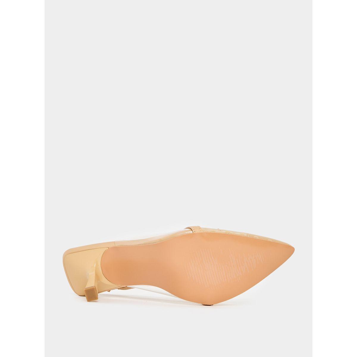 Styli Bow Decor Pointed Toe Slingback Pumps-women-shoes-heels-image-5