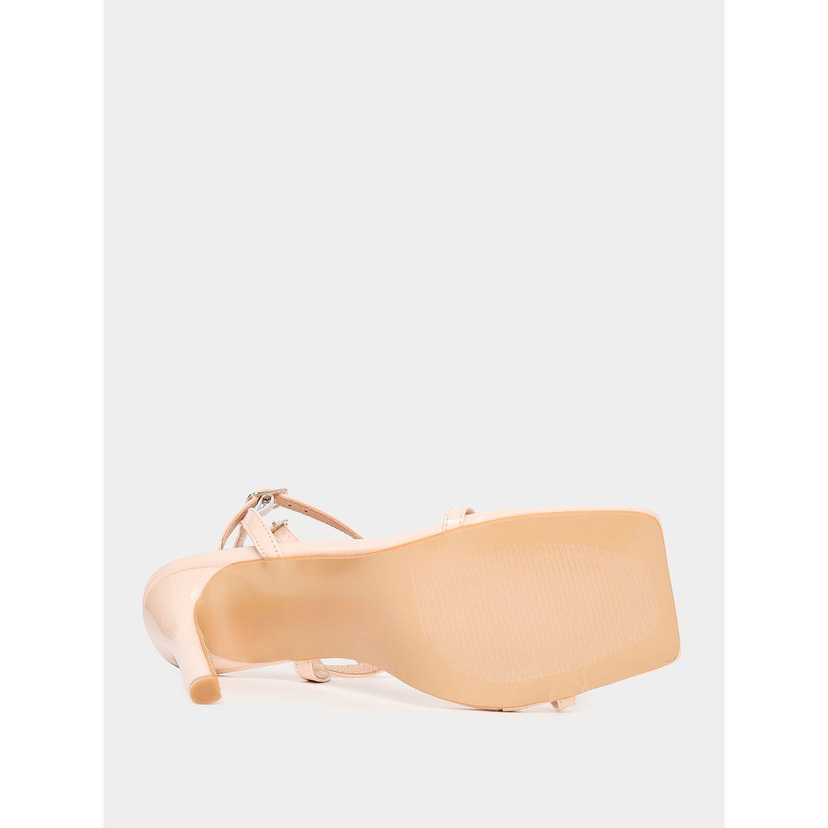 Styli Double Ankle Strap High Heel Sandals-women-shoes-heels-image-6