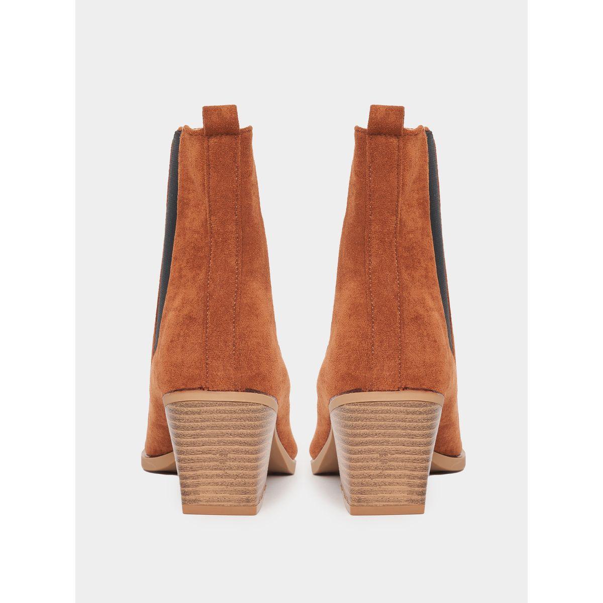 Styli Solid Chelsea Elasticated Boots-women-shoes-boots-image-4