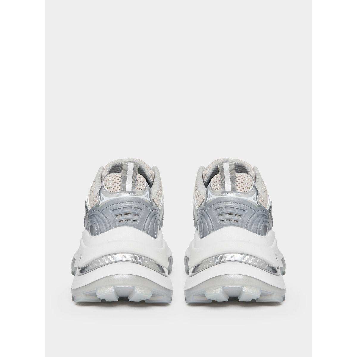 Styli Panelled Mesh Chunky Sole Sneakers-women-shoes-sneakers-image-4