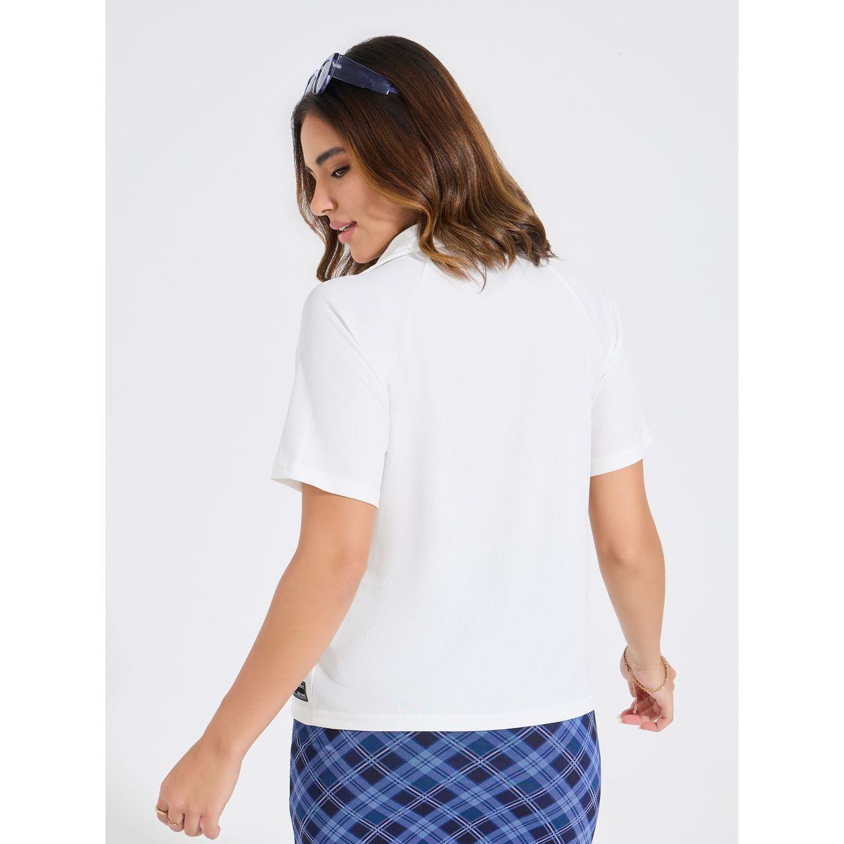 تيشيرت سادة بقصة عادية واكمام ريجلان-women-clothing-tshirts-image-5