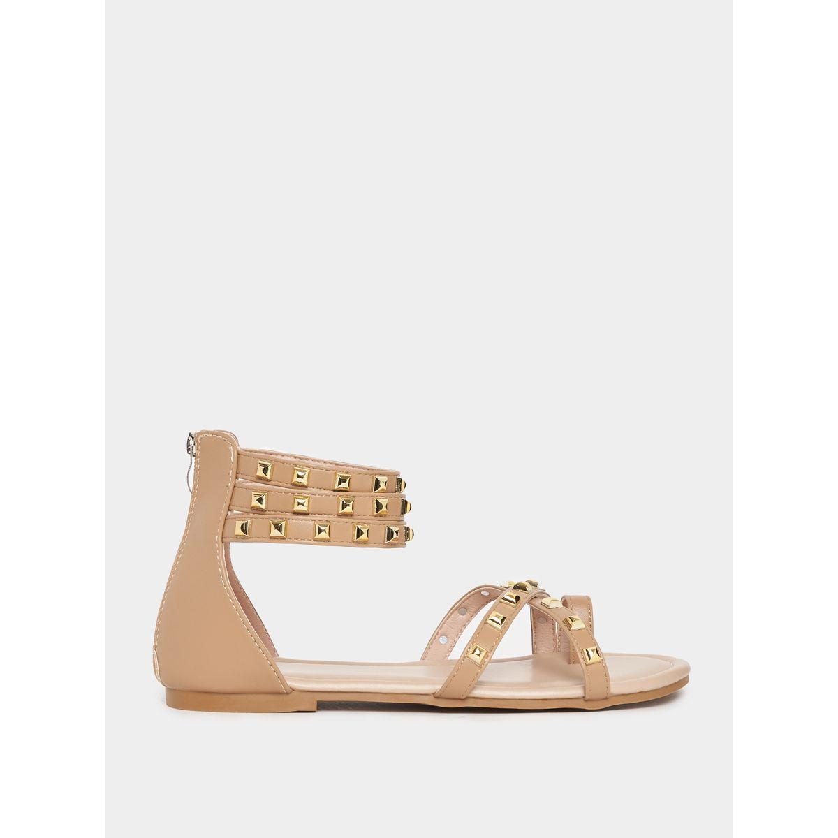 صندل فلات منمق بحجر الراين-women-shoes-sandals-flats-image-6