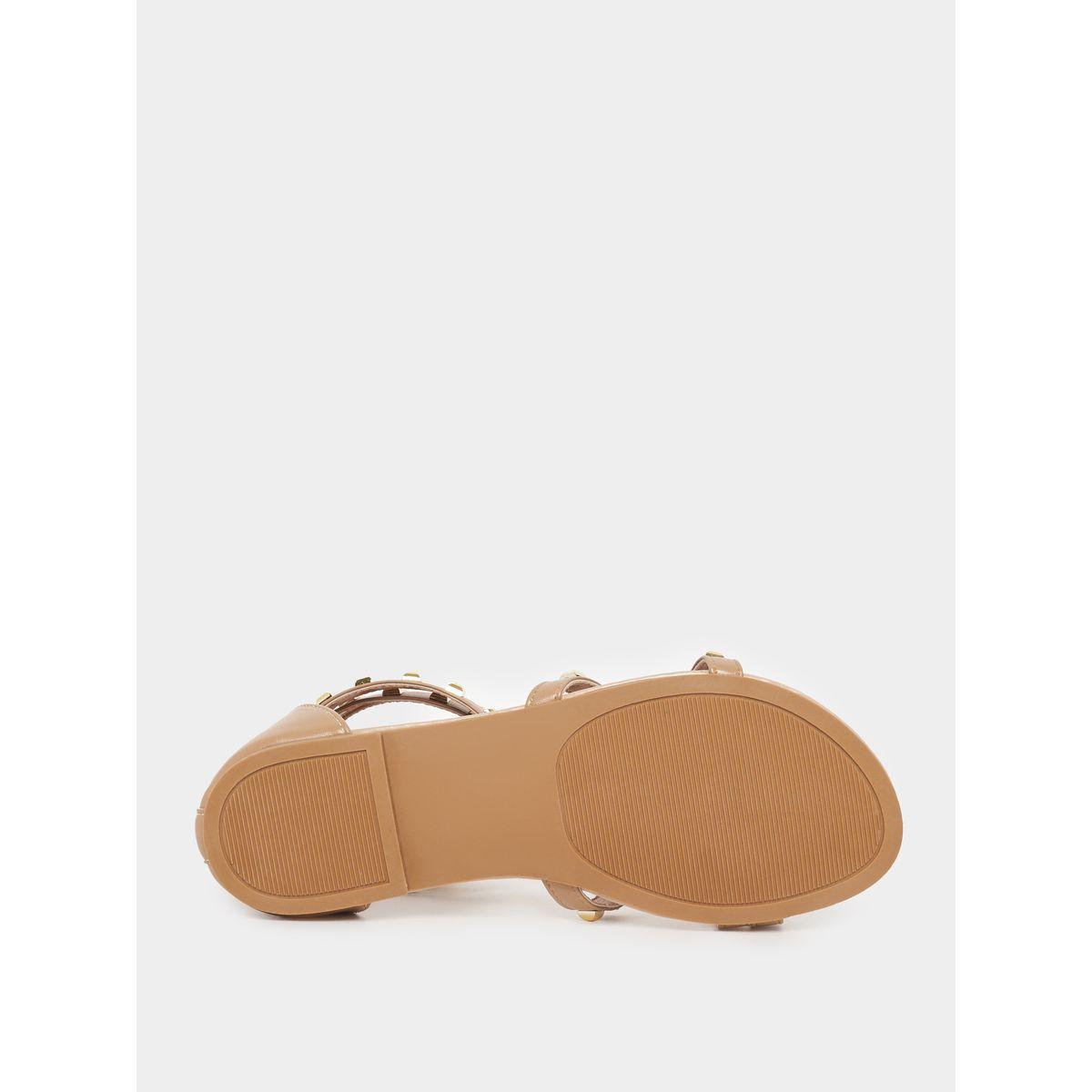 صندل فلات منمق بحجر الراين-women-shoes-sandals-flats-image-1