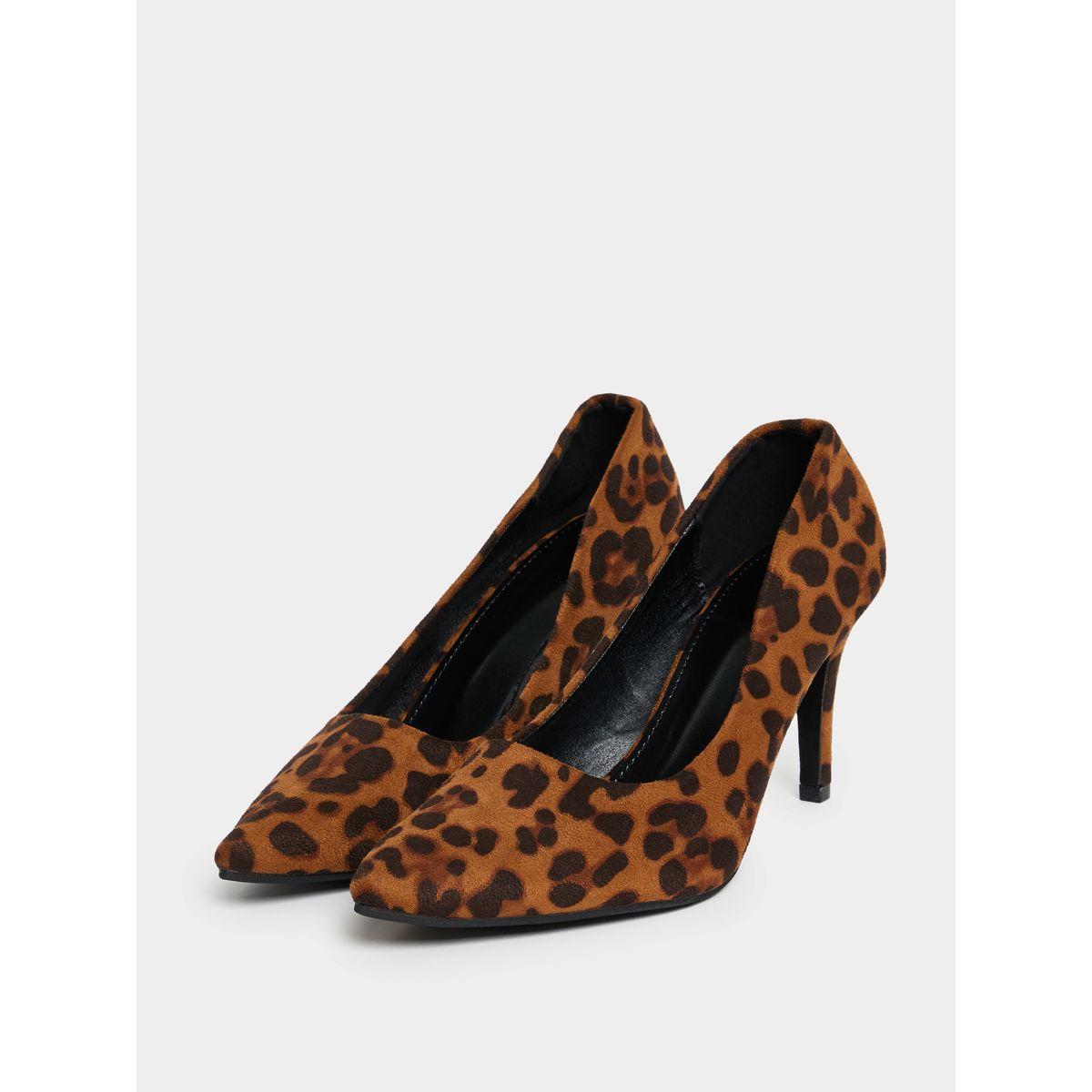 Styli Animal Print Pointed Toe Pumps-women-shoes-heels-image-3