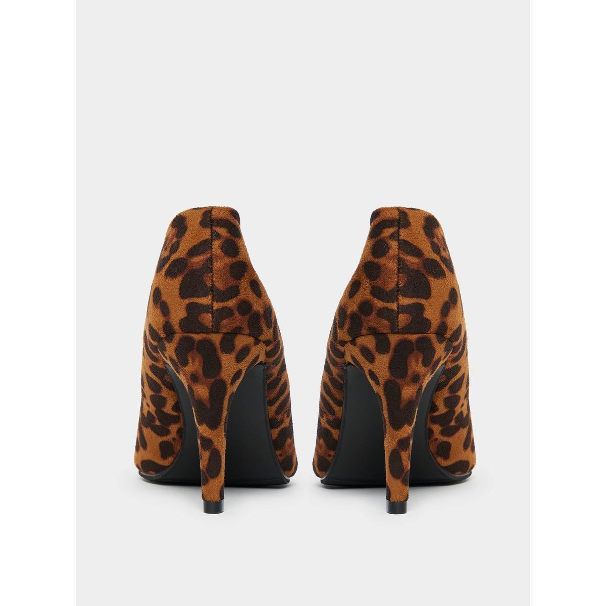 Styli Animal Print Pointed Toe Pumps-women-shoes-heels-image-5