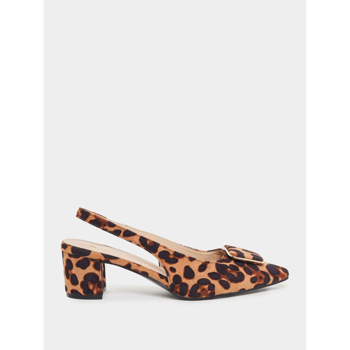 Styli Slingback Animal Print Formal Shoes-women-shoes-heels-image-2