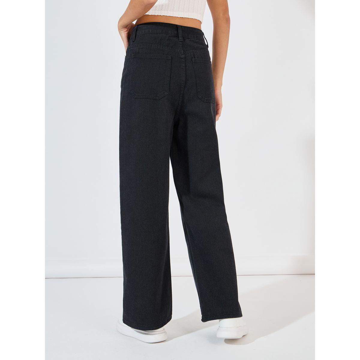 Styli Super High Rise Wide Leg Jeans with Front Pocket-women-clothing-bottoms-jeans-image-4