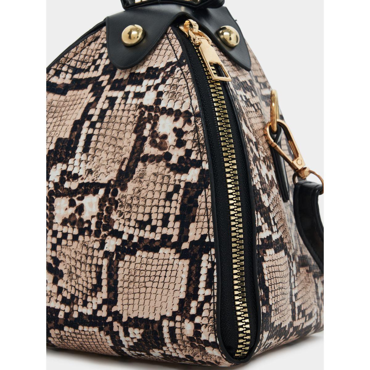 Styli Snakeskin Print Handbag-women-bagsandwallets-handbags-image-3