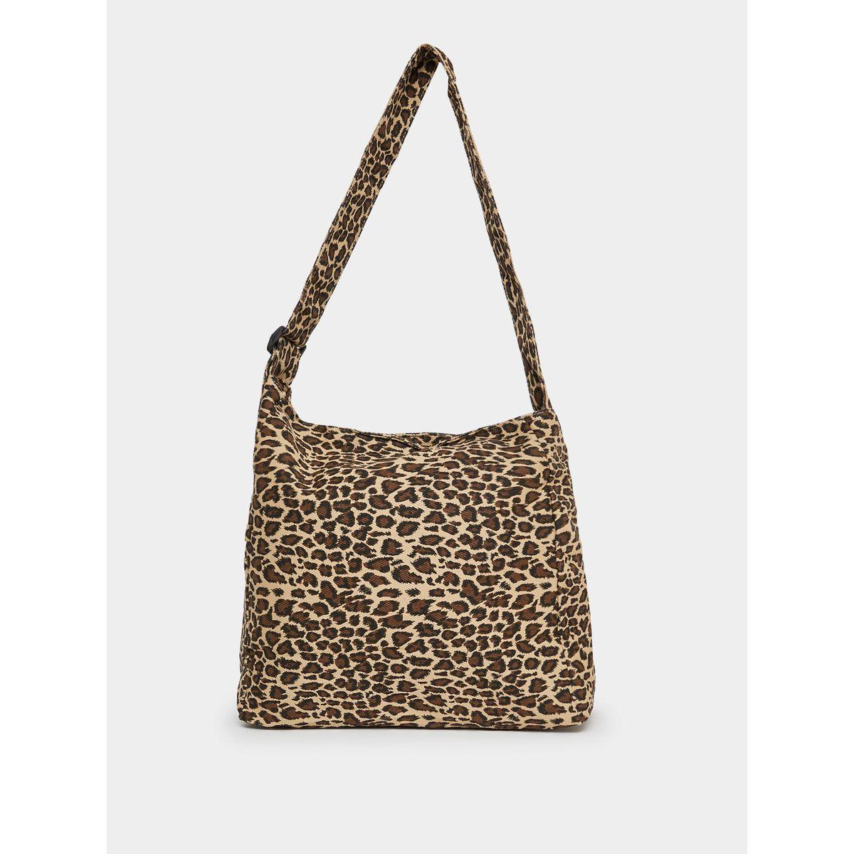 Styli Animal Print Shoulder Bag with Zip Closure-women-bagsandwallets-handbags-image-2