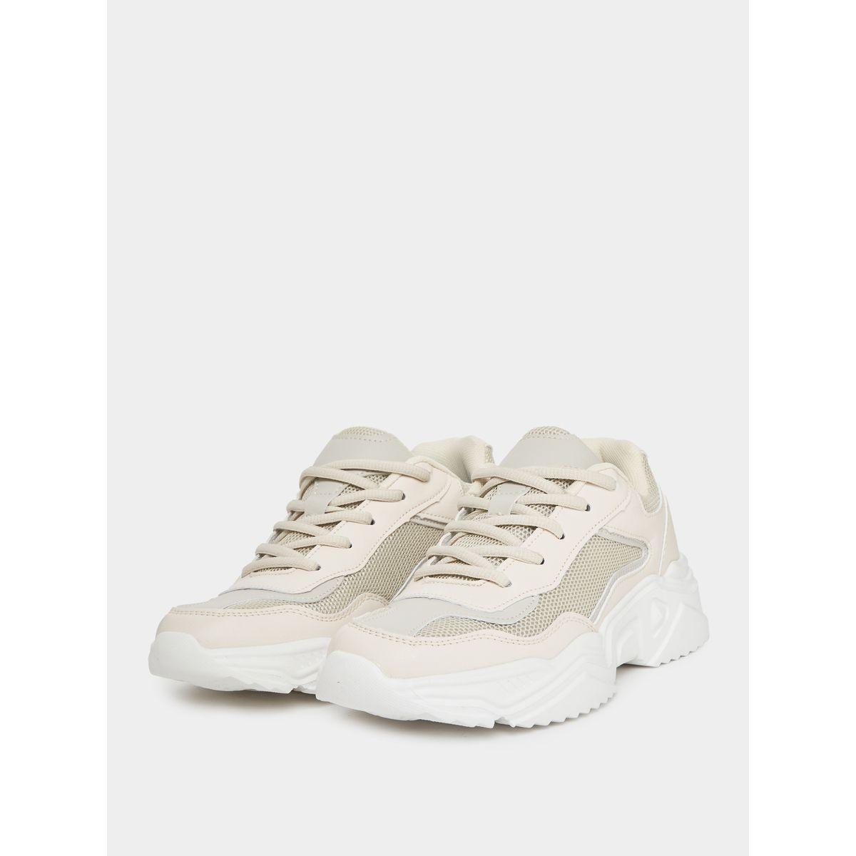 Styli Textured Lace-Up Sports Shoes-women-shoes-sneakers-image-2