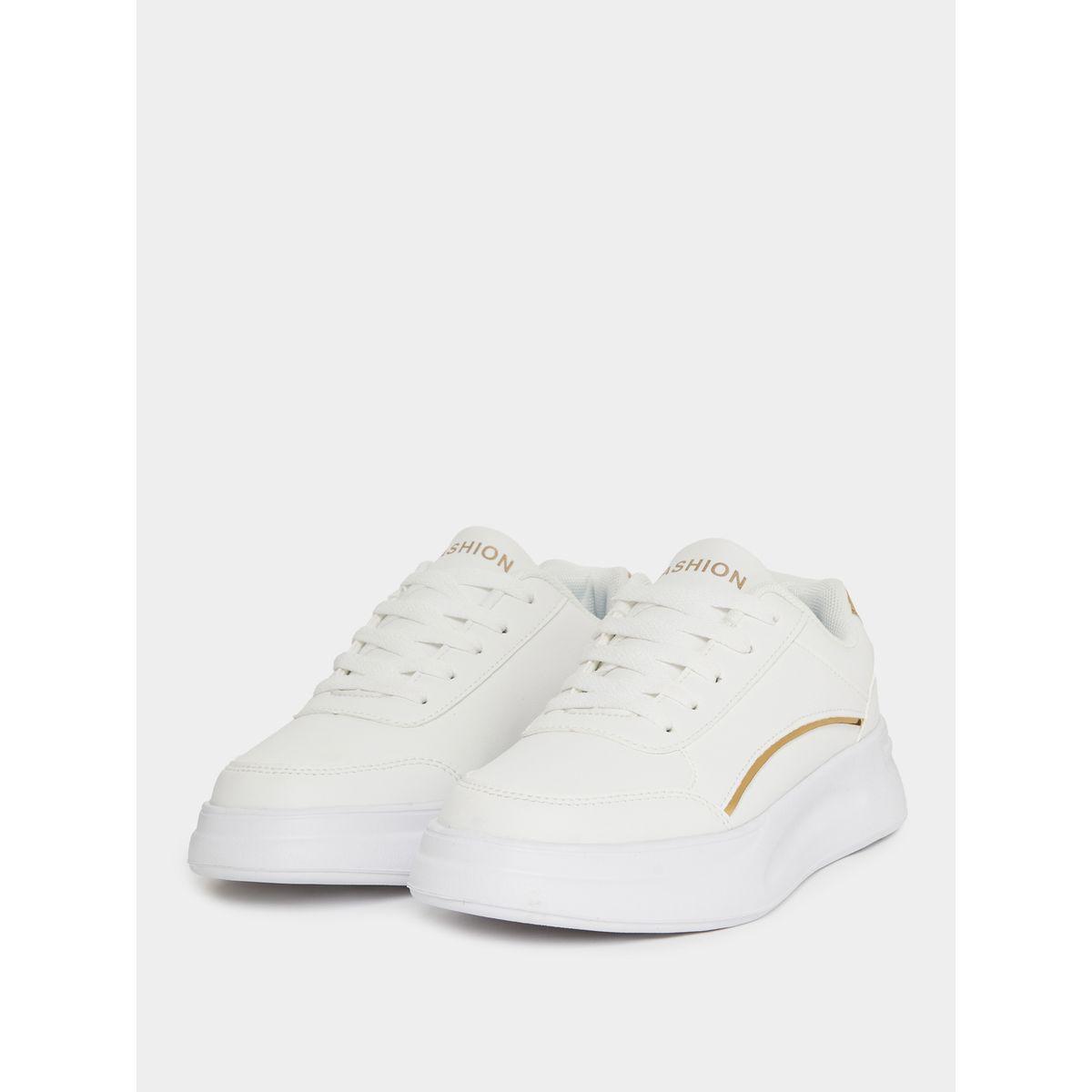Styli Lining Detail Classic Lace-Up Sneaker-women-shoes-sneakers-image-2
