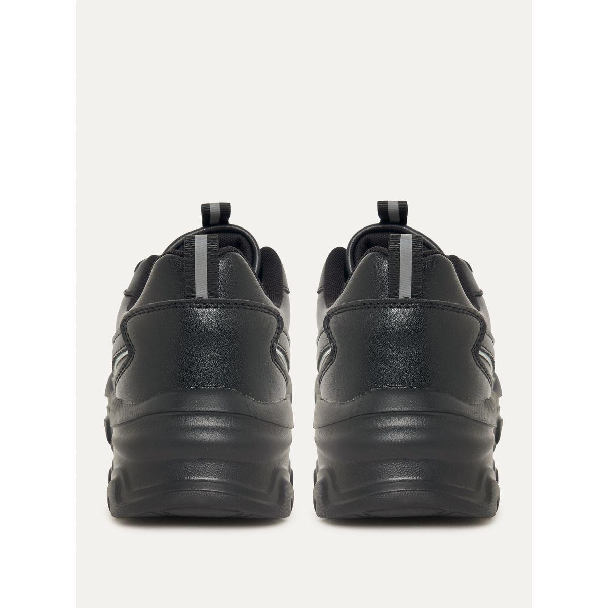 Styli Patch Decor Lace Up Sneakers-women-shoes-sneakers-image-5