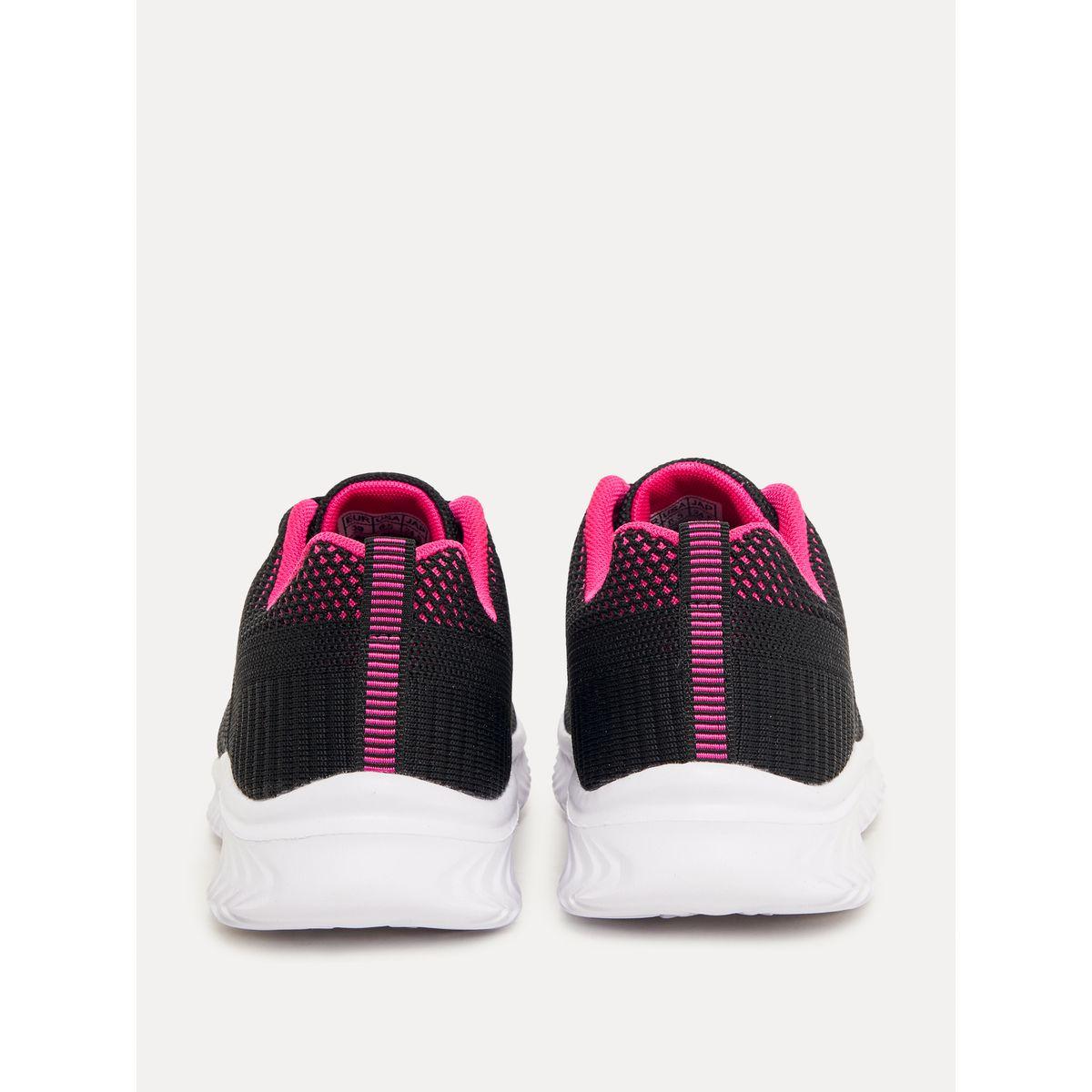 Styli Mesh Upper Lace Up Sport Sneakers-women-shoes-sneakers-image-4
