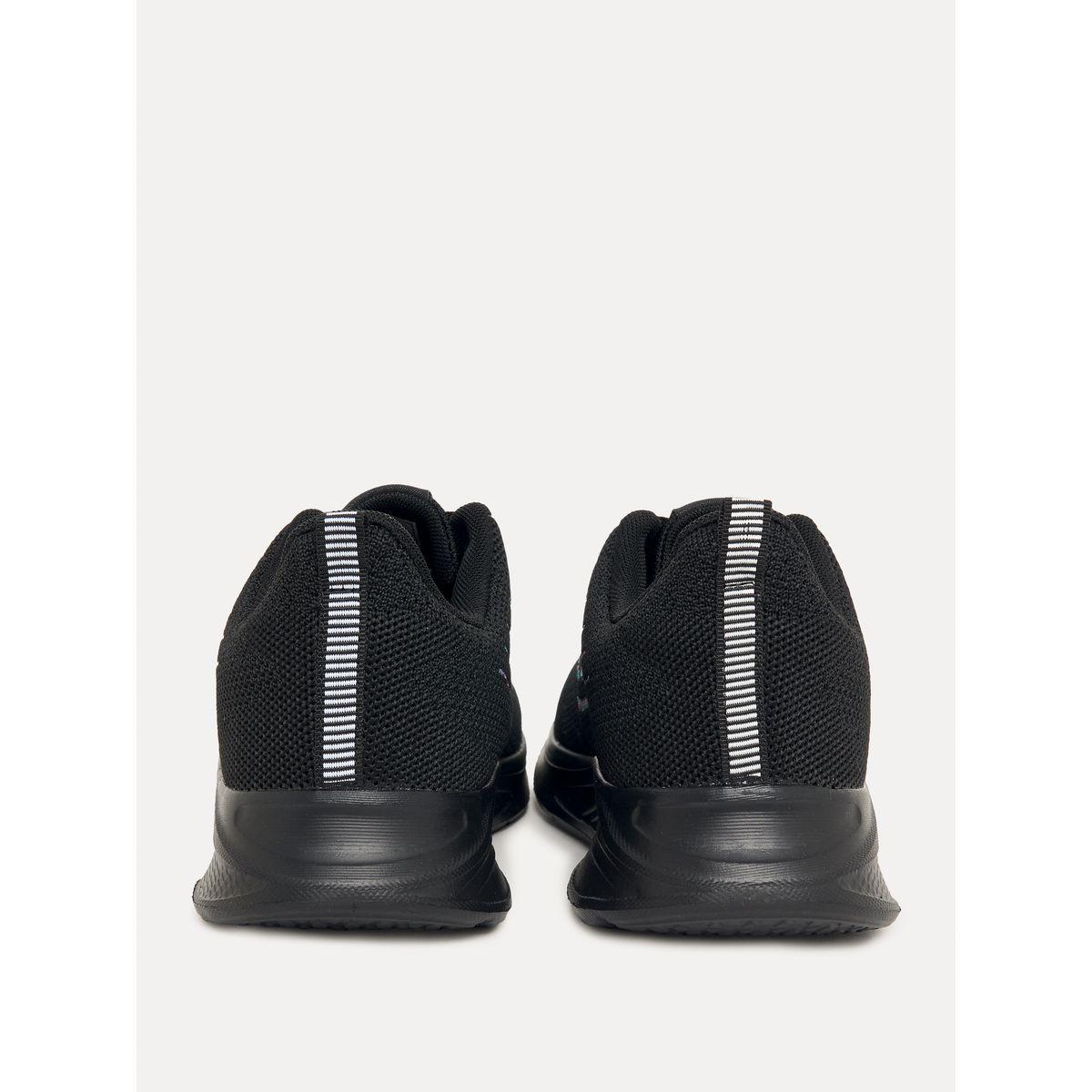 Styli Textured Lace-Up Sneakers-women-shoes-sneakers-image-5