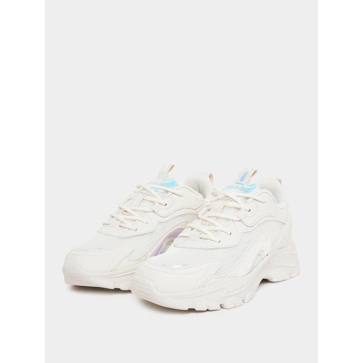 Styli Mesh Upper Iridescent Detail Sneakers-women-shoes-sneakers-image-1