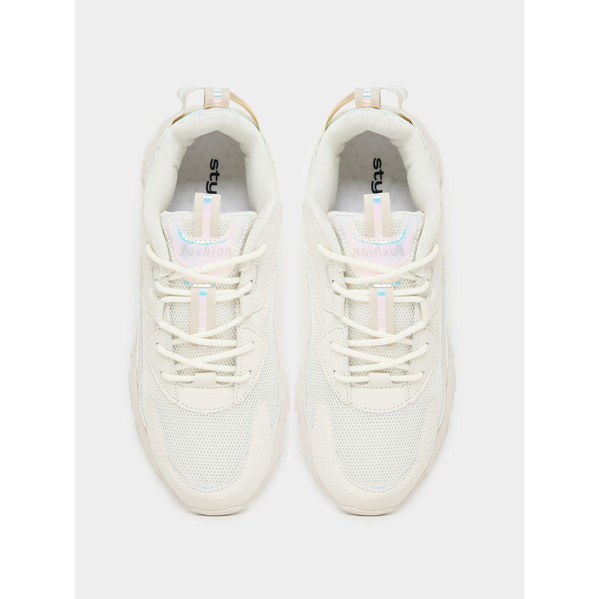 Styli Mesh Upper Iridescent Detail Sneakers-women-shoes-sneakers-image-5