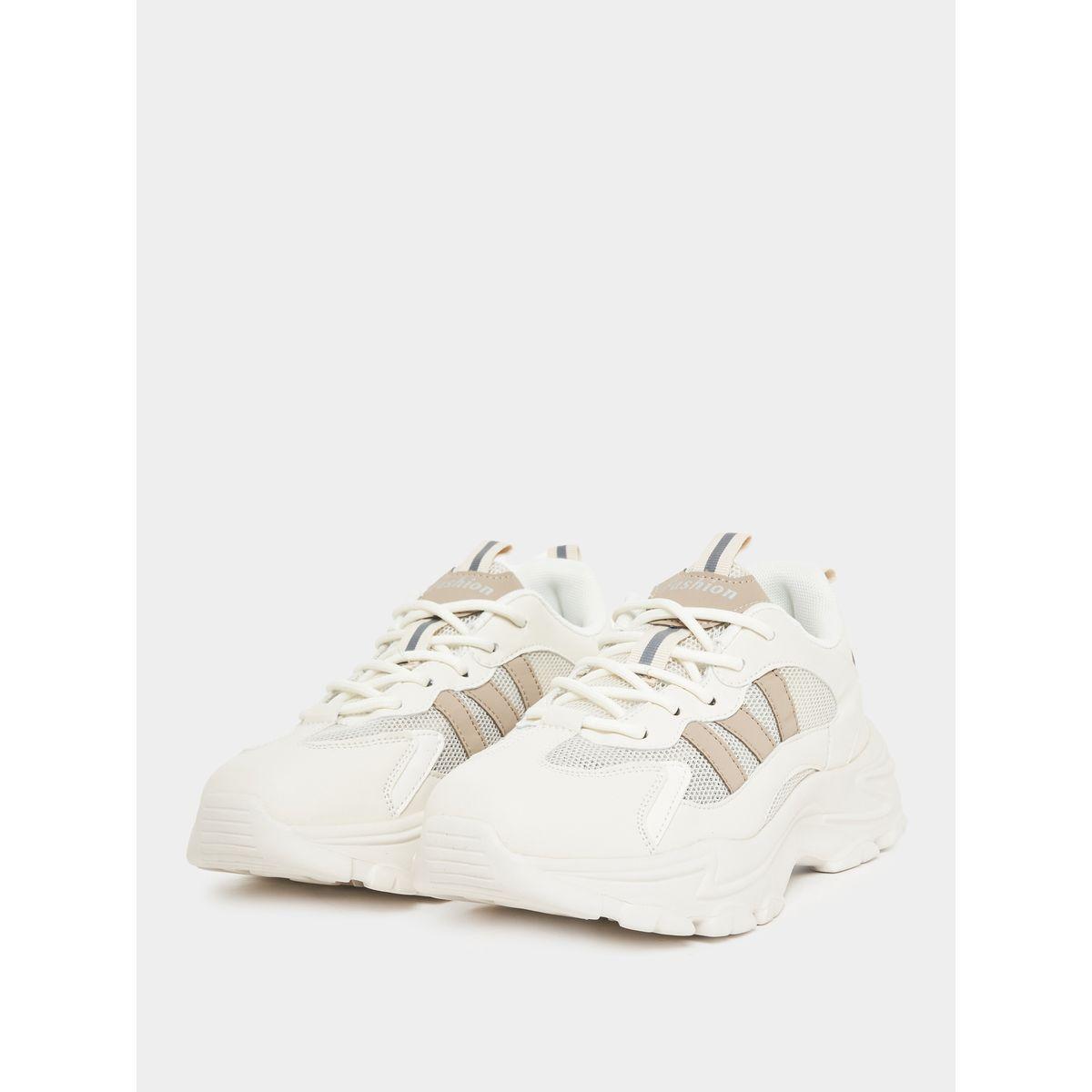 حذاء سنيكرز شانكي بتفاصيل بارزة الملمس-women-shoes-sneakers-image-6