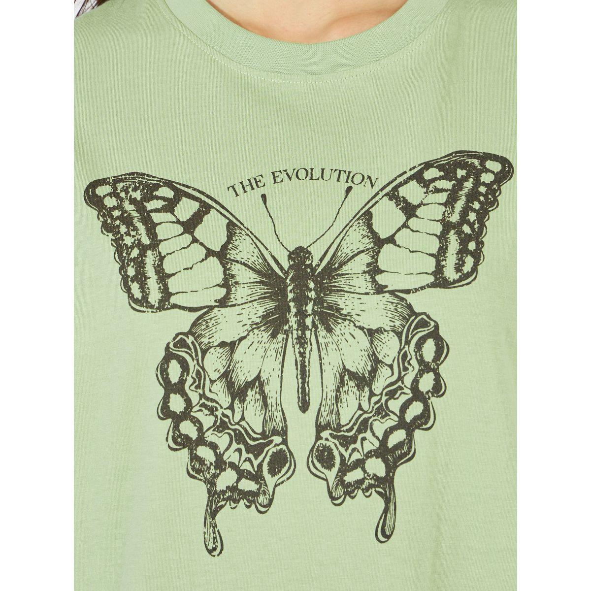 تيشيرت فضفاض مطبع بطبعة جرافيك-women-clothing-tshirts-image-3