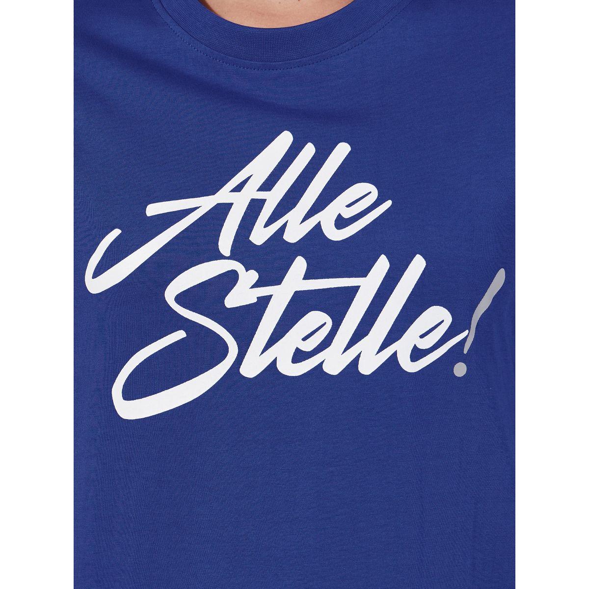 تيشيرت فضفاض مطبع بكتابة مع أكمام ملفوفة-women-clothing-tshirts-image-3