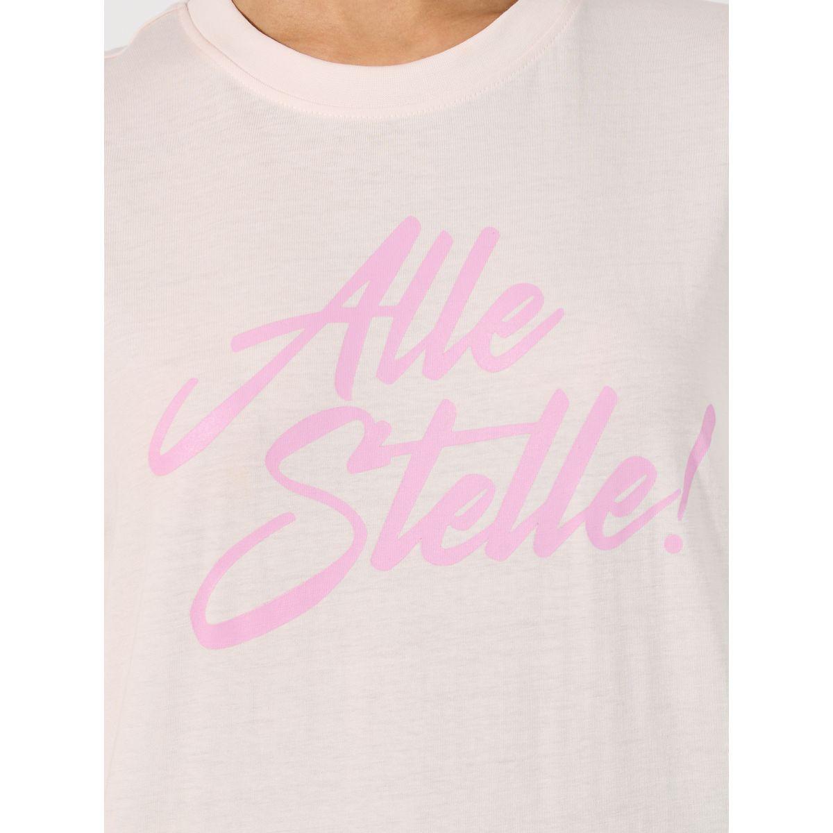 Slogan Print Oversized Short Sleeve T-Shirt-women-clothing-tshirts-image-3