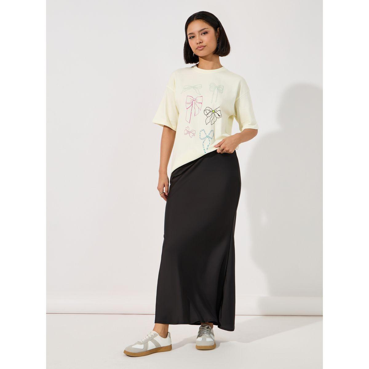 Styli Oversized Bow Graphic Print T-Shirt-women-clothing-tshirts-image-2