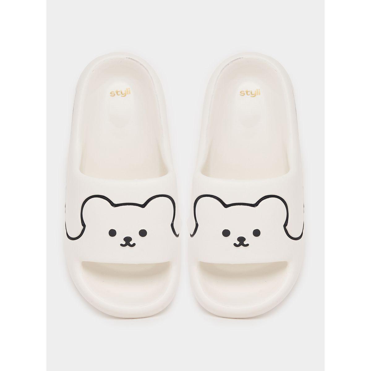 Styli Bear Strap Design Slides-women-shoes-flipflopsandslides-image-6