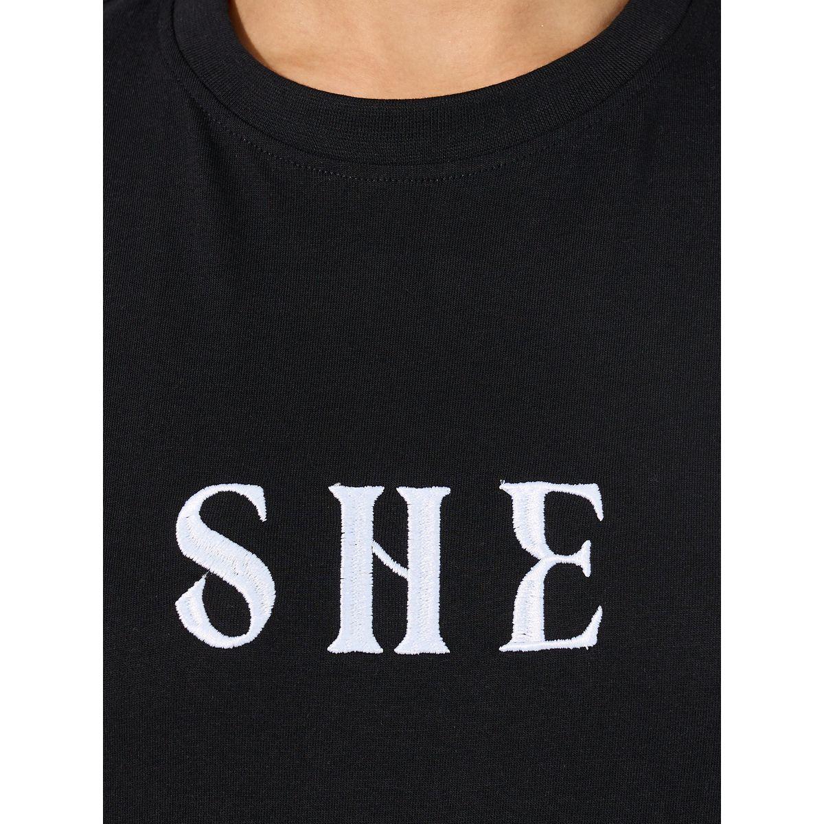 Styli Oversized Embroidered She Slogan T-Shirt-women-clothing-tshirts-image-3