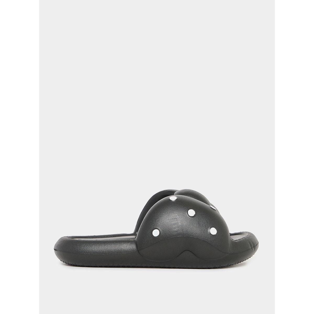 Styli Polka Dot Bow Design Slides-women-shoes-flipflopsandslides-image-1