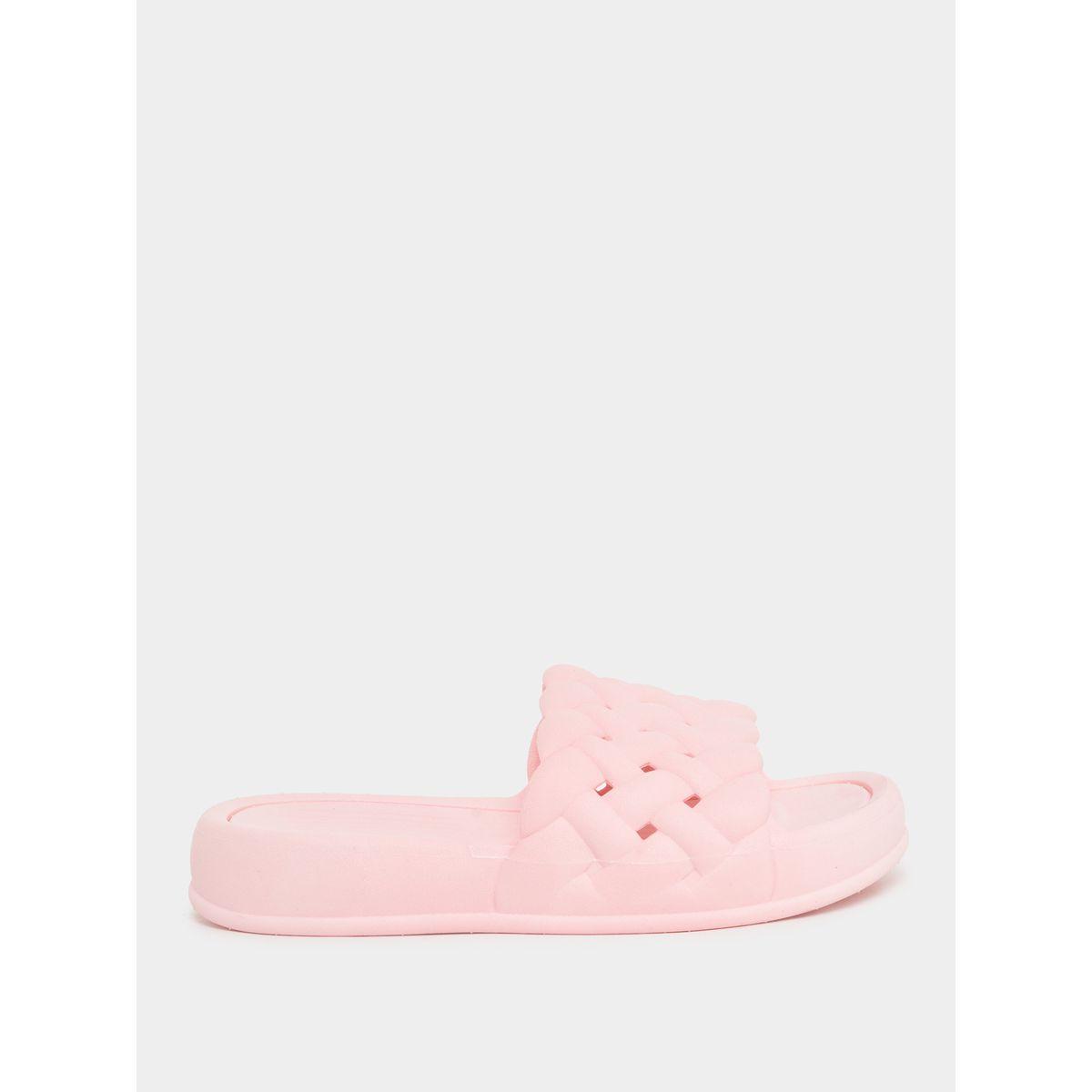 Styli Braided Pattern Strap Slides-women-shoes-flipflopsandslides-image-3
