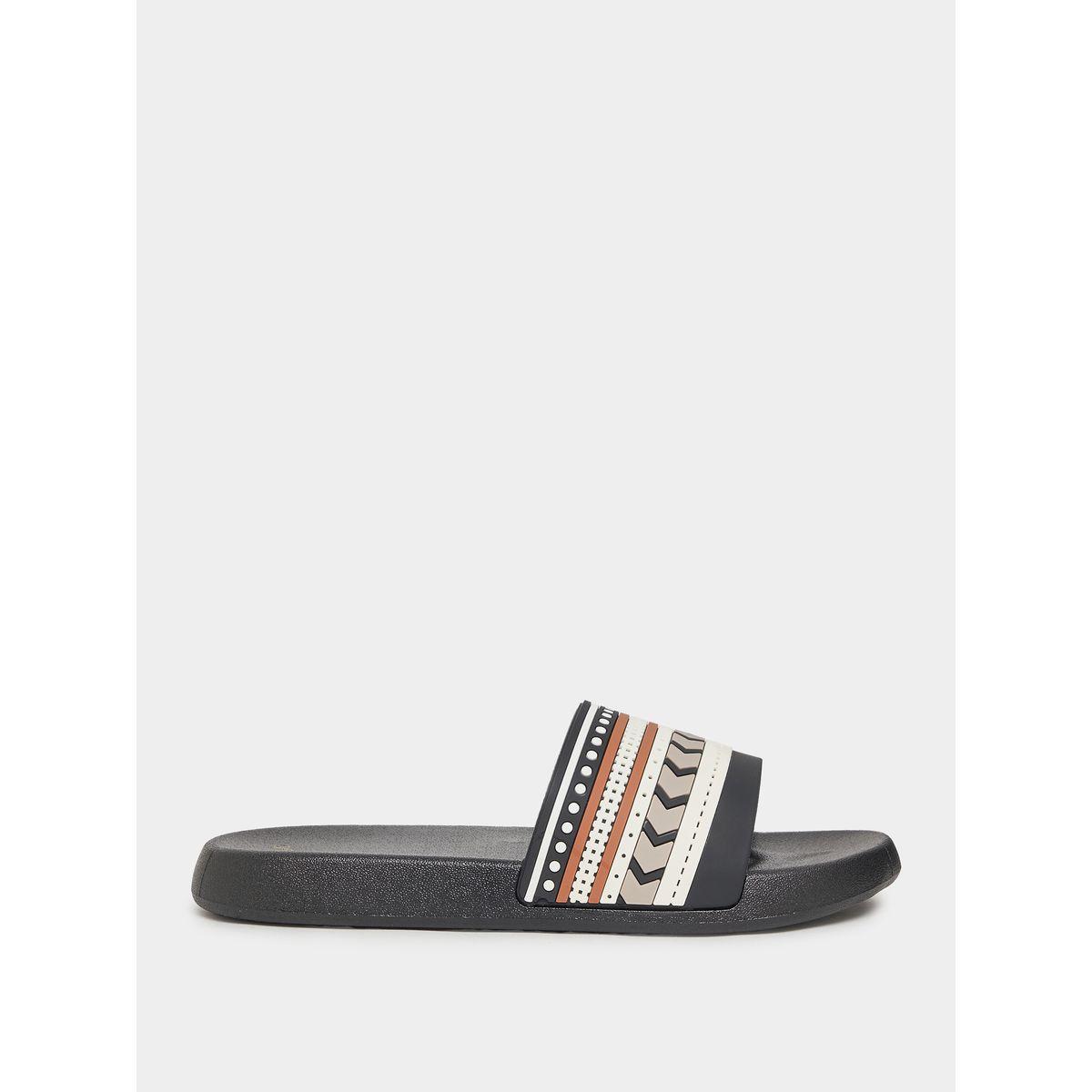 Styli Printed Strap Slides-women-shoes-flipflopsandslides-image-1
