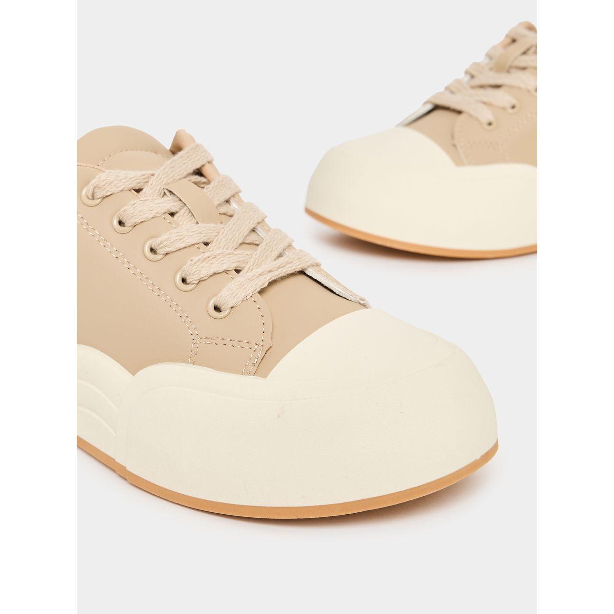 Styli Solid Casual Lace Up Shoes-women-shoes-loafersandmoccasins-image-3