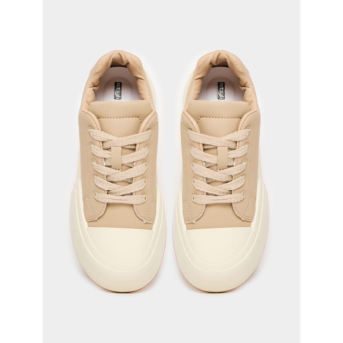 Styli Solid Casual Lace Up Shoes-women-shoes-loafersandmoccasins-image-5