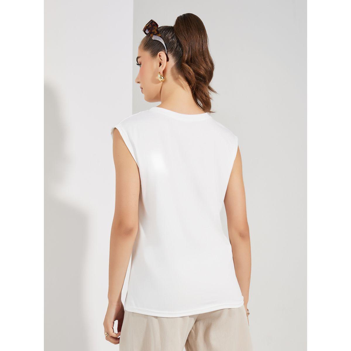 تيشيرت سادة بلا اكمام وياقة دائرية-women-clothing-tshirts-image-5