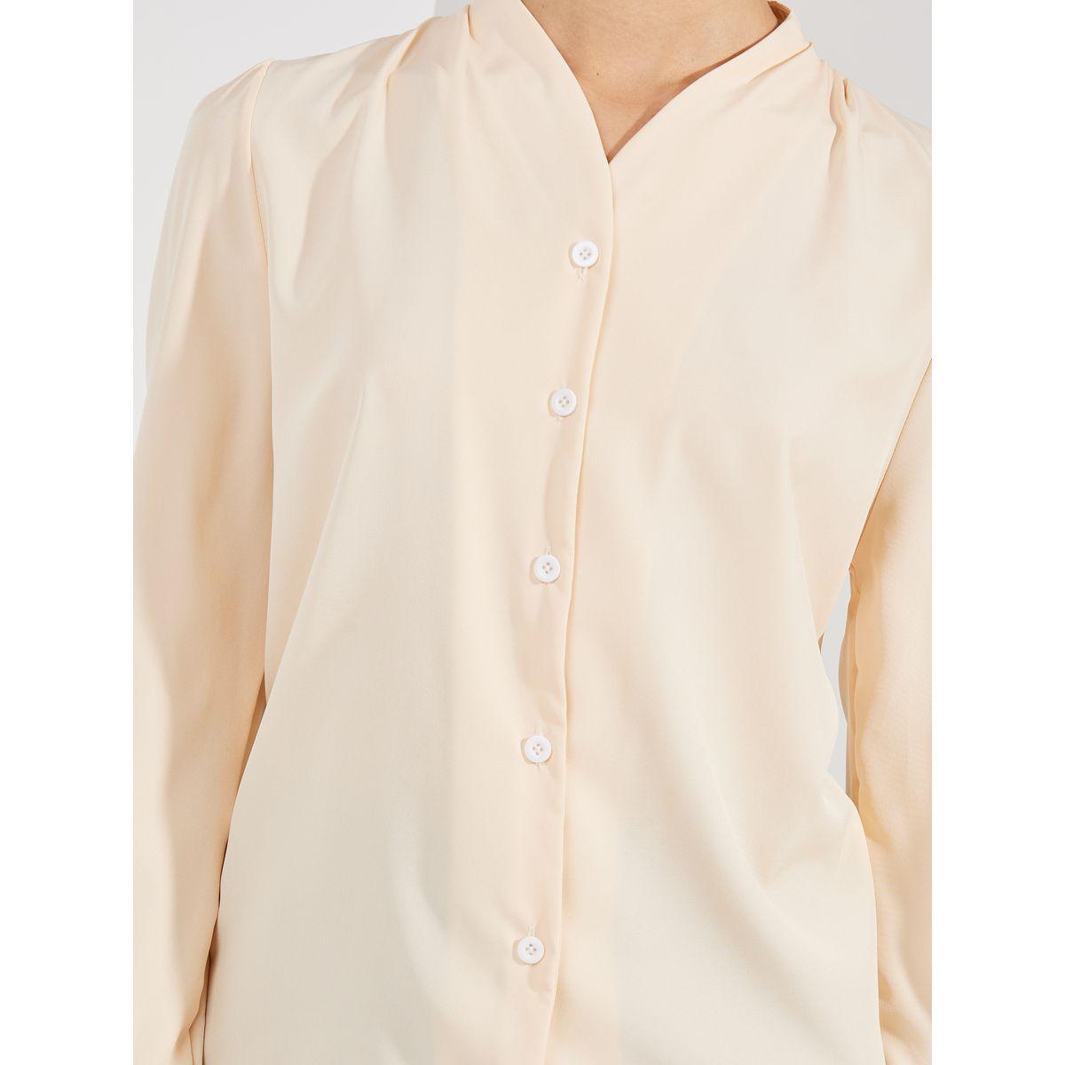 Styli Solid Long Sleeves Regular Fit Shirt-women-clothing-shirtsandblouses-shirts-image-4