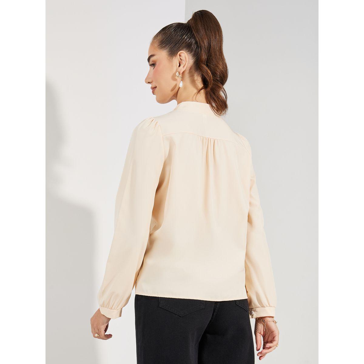 Styli Solid Long Sleeves Regular Fit Shirt-women-clothing-shirtsandblouses-shirts-image-5