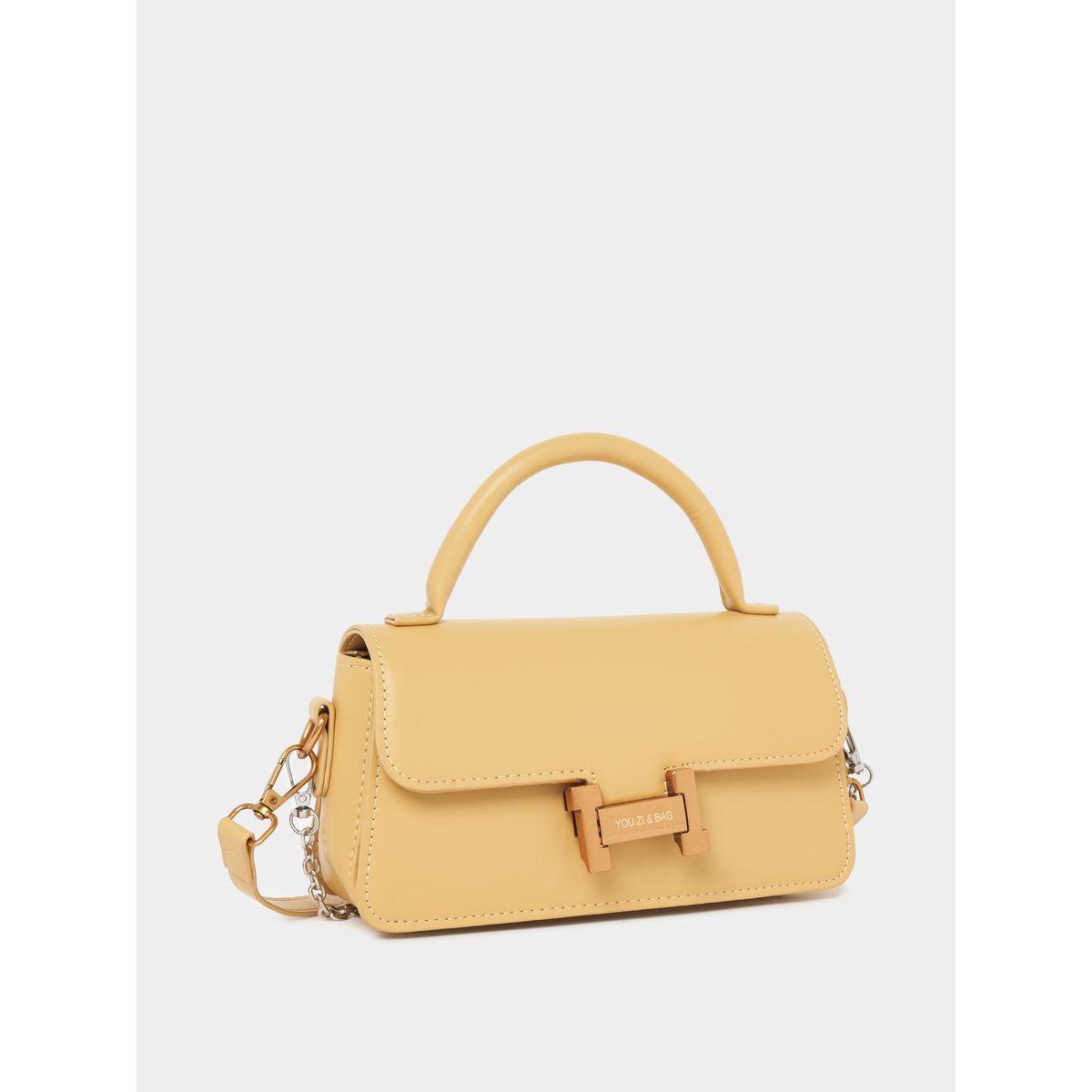 Styli Logo Detail Top Handle Bag with Adjustable Strap-women-bagsandwallets-handbags-image-1