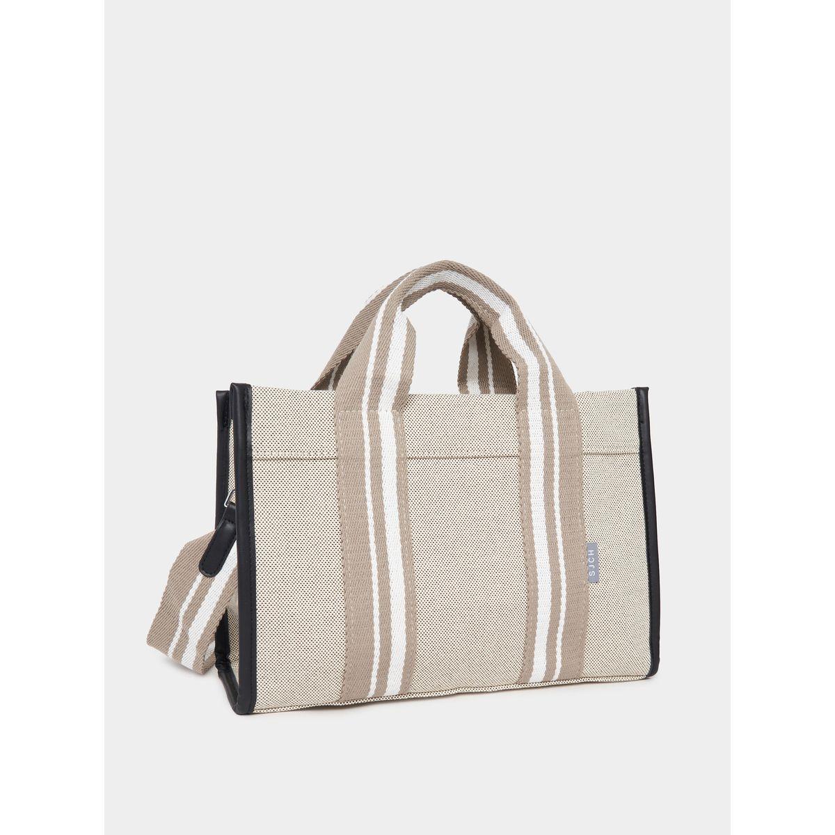 شنطة يد بحزام مخطط بتفاصيل مُتباينة-women-bagsandwallets-handbags-image-7