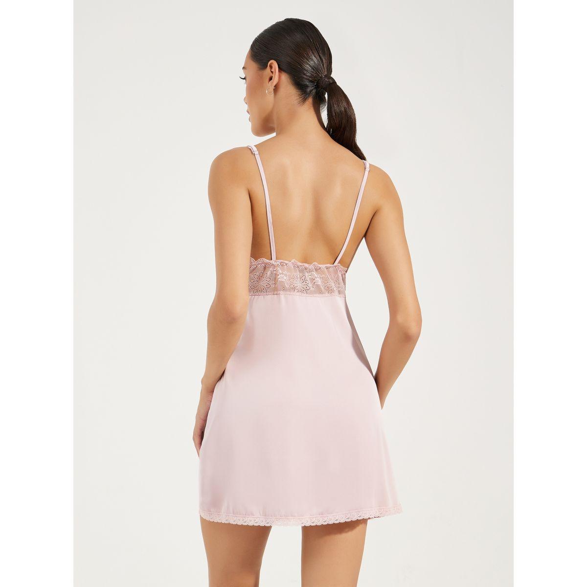 مجموعة من بيبي دول ساتان مع سروال داخلي بنمط ثونغ-women-clothing-lingerie-babydollsandbodysuits-image-4