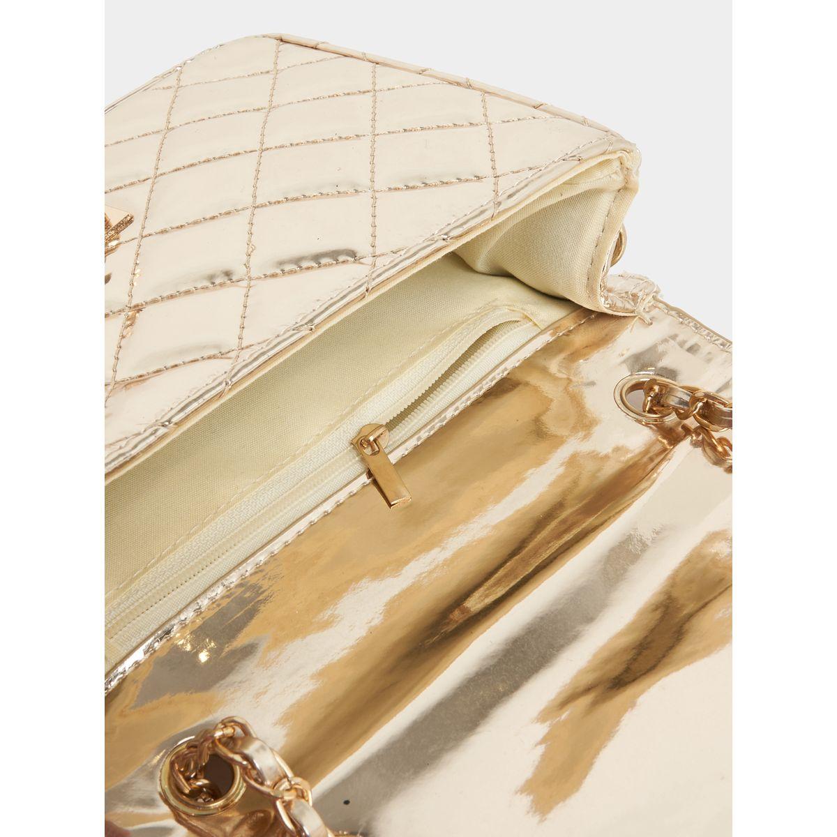 Styli Quilted Shoulder Bag with Adjustable Strap & Coin Pouch-women-bagsandwallets-handbags-image-8