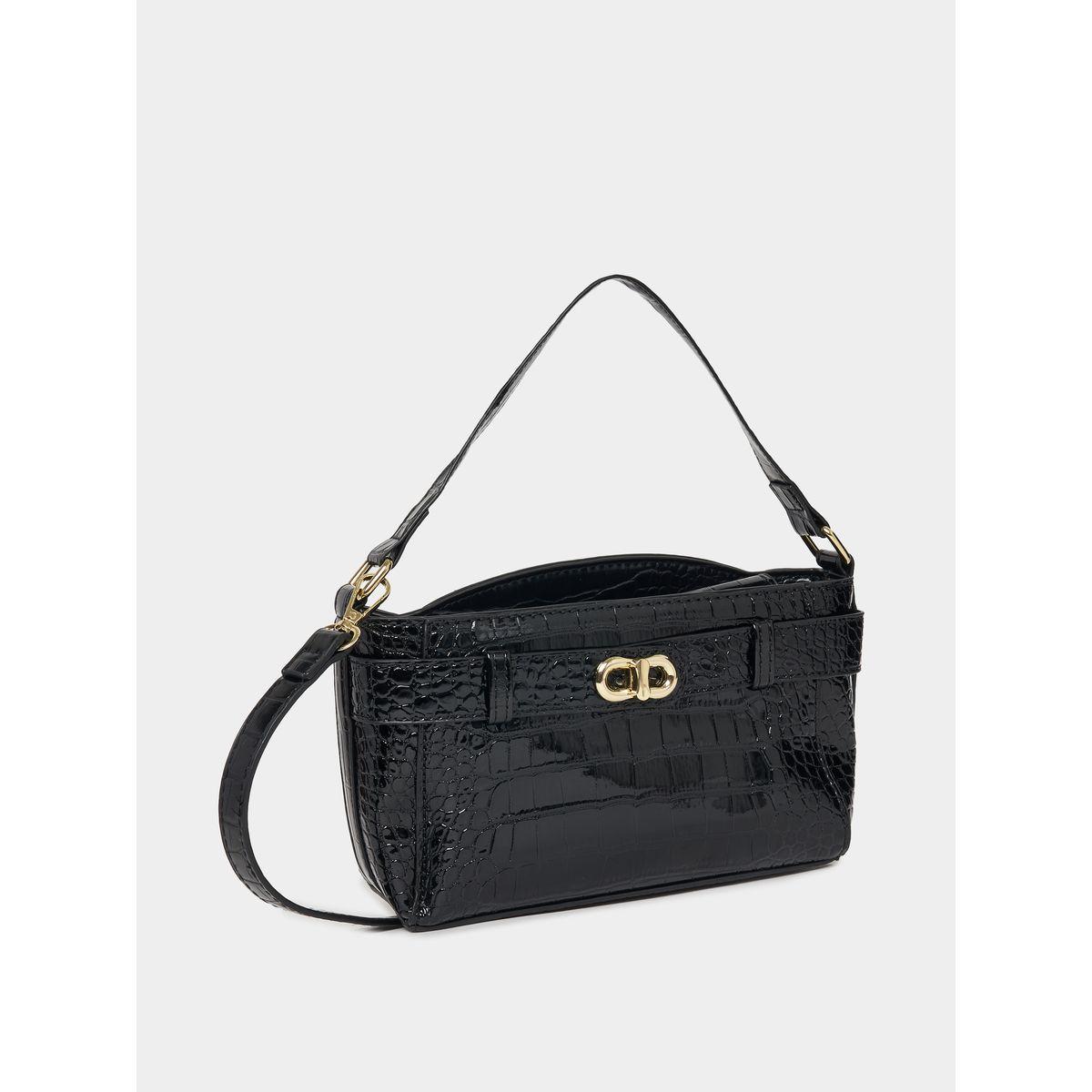 شنطة يد بتفاصيل بارزة الملمس وحزام قابل للتعديل-women-bagsandwallets-handbags-image-1