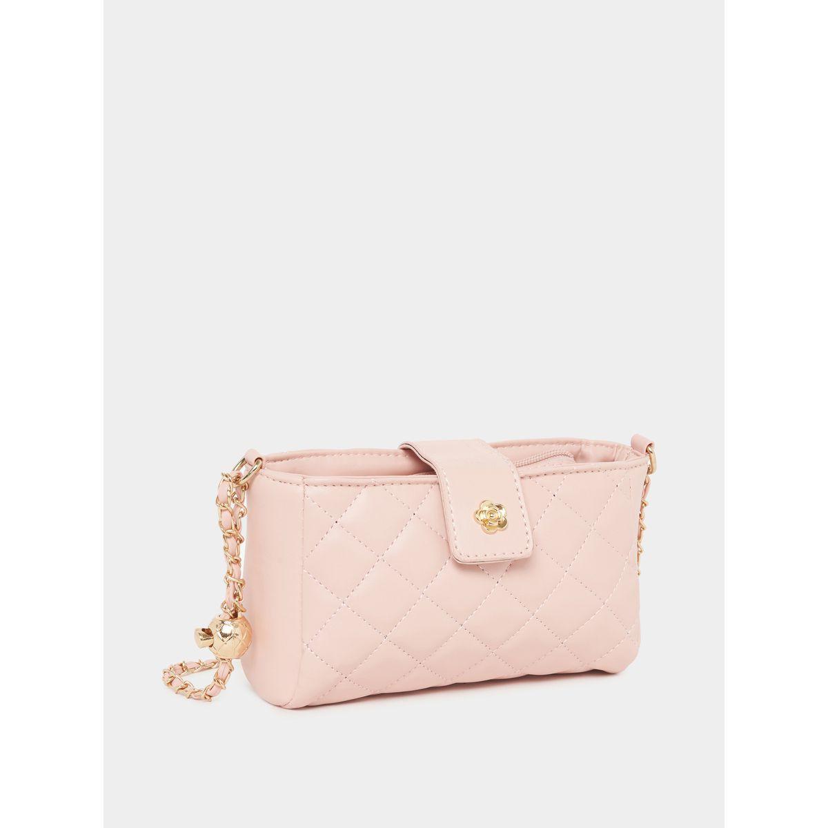 Styli Quilted Shoulder Bag with Chain Strap-women-bagsandwallets-handbags-image-1