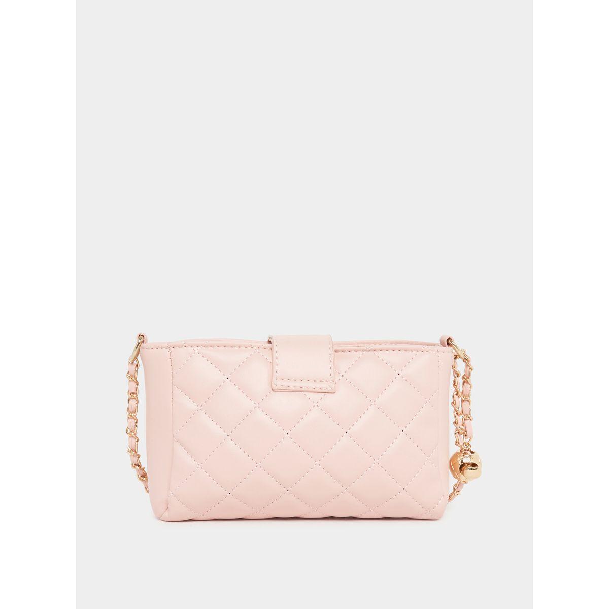 Styli Quilted Shoulder Bag with Chain Strap-women-bagsandwallets-handbags-image-5